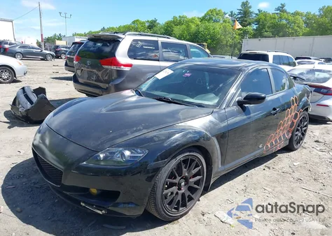 2004 Mazda Rx-8 6 Speed Manual from USA, damaged, VIN JM1FE173X40106060